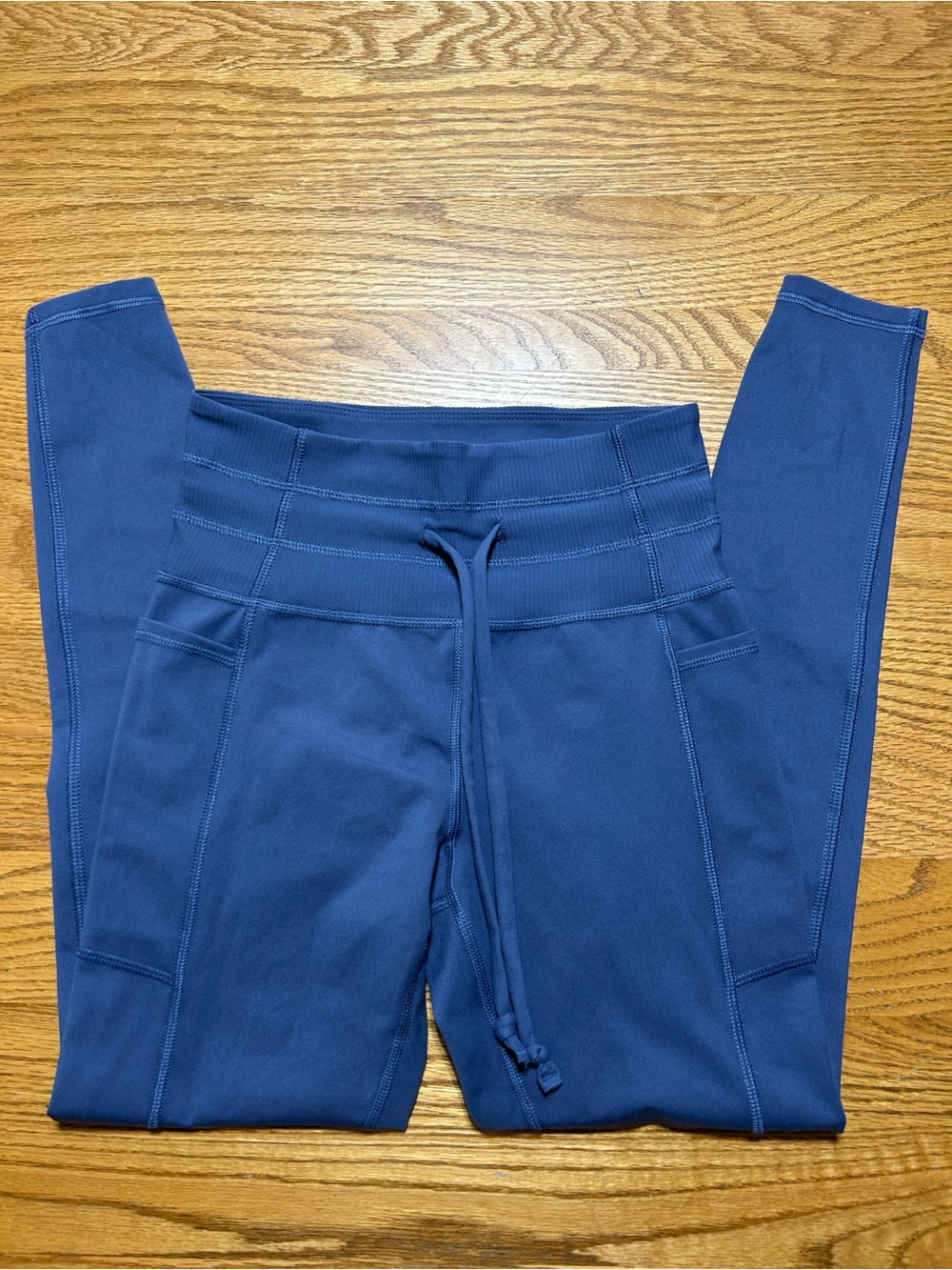 Women’s Champion Leggings with Drawstring Dusty Blue Size Small